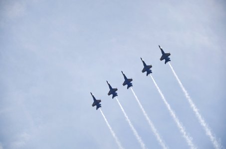 US Navy Blue Angels enter Baltimore Harbor 120616-N-CG900-022