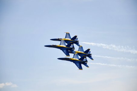 US Navy Blue Angels enter Baltimore Harbor 120616-N-CG900-032