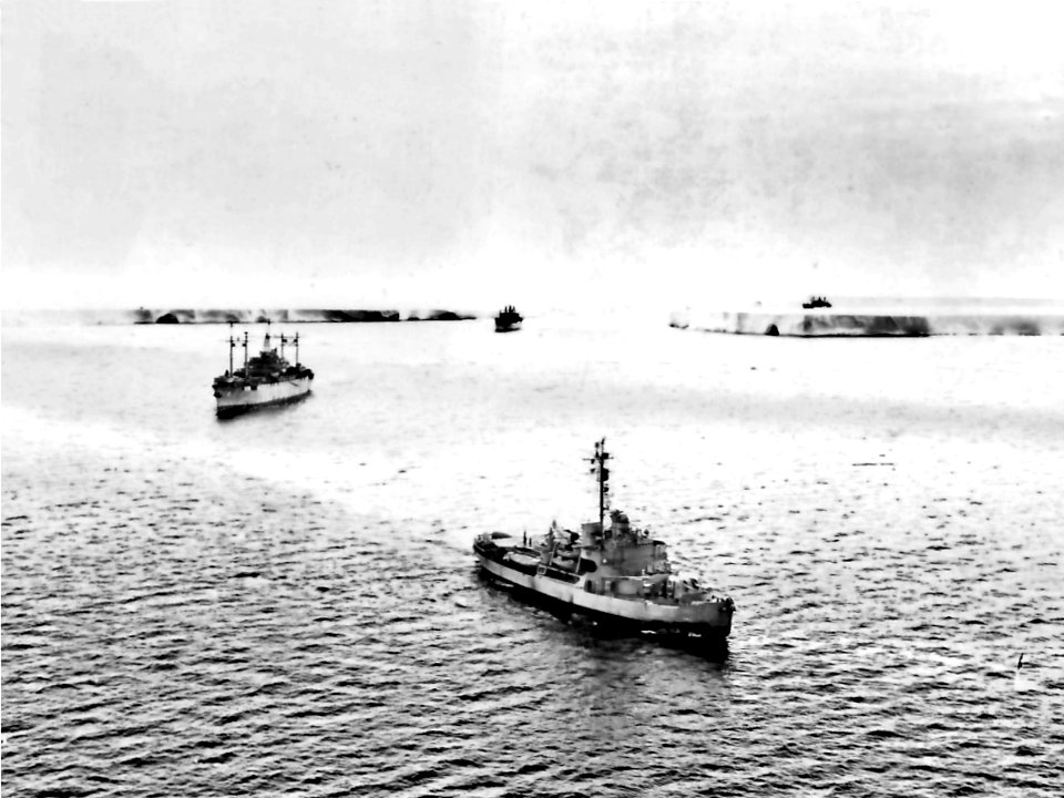 US Task Group 68.2 operating in Antarctica c1947
