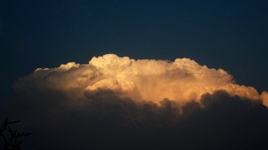 Cloud cover weather nature