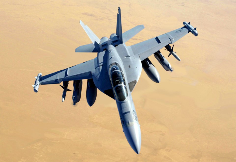 US Navy An E-A-18G Growler from Electronic Attack Squadron (VAQ) 129 N40562-21