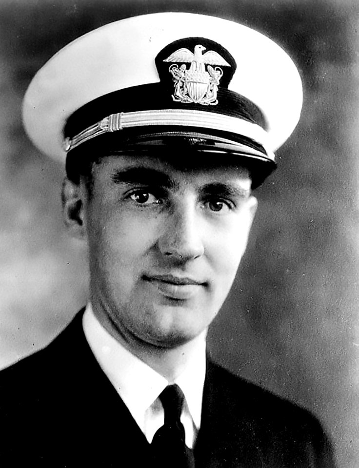 US Navy 171201-N-NO147-002 Chaplain and Lieutenant Junior Grade Aloysius H. Schmitt undated