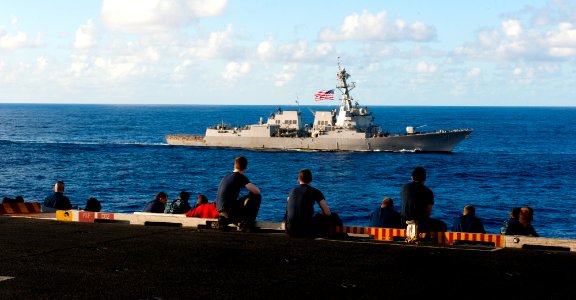 US Navy 120212-N-OY799-304 U.S. Navy ships are underway as part of the John C. Stennis Carrier Strike Group
