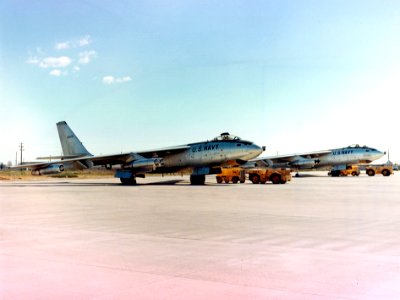 US Navy EB-47Es at Point Mugu in 1971