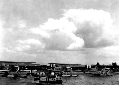 US Navy seaplanes at Guantanamo Bay 1927