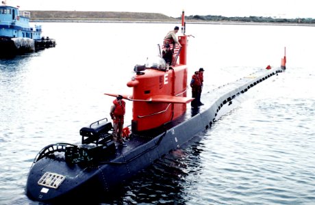 US Navy 860200-N-0000S-001 NR-1 Research Submarine