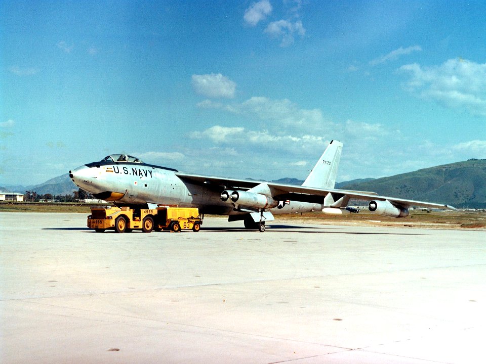 US Navy EB-47E at Point Mugu 1971