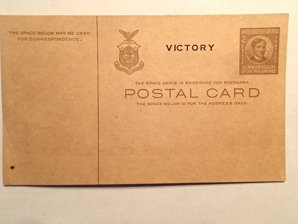 US Postal Stationary of the Philippines 01