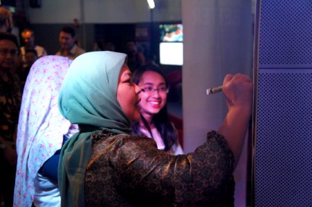 USAID launches the BuildBackBetter, an exhibition reflecting on life in Aceh 10 years after the 2004 Indian Ocean earthquake and tsunami disaster; USAID Indonesia; March 2010 (14)