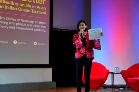 USAID launches the BuildBackBetter, an exhibition reflecting on life in Aceh 10 years after the 2004 Indian Ocean earthquake and tsunami disaster; USAID Indonesia; March 2010 (3)