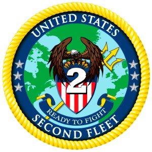 US Navy Second Fleet logo (NNSGG-0755)
