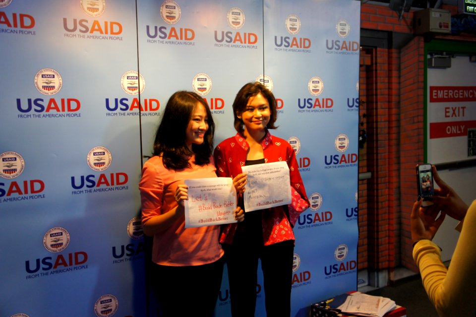 USAID launches the BuildBackBetter, an exhibition reflecting on life in Aceh 10 years after the 2004 Indian Ocean earthquake and tsunami disaster; USAID Indonesia; March 2010 (11)