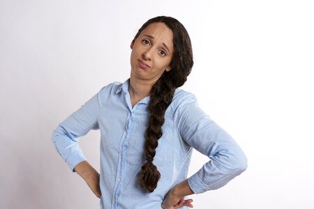 Annoy woman young
