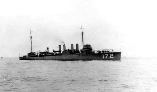 USS Anthony (DD-172) at sea, circa in 1920 (NH 82919)