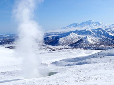 Winter snow coldly photo