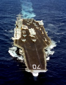 USS Carl Vinson (CVN-70) underway in the Indian Ocean on 1 June 1983 (6378713)