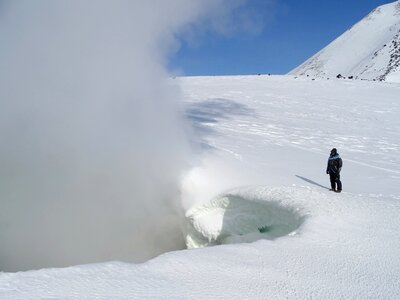 Winter snow coldly photo