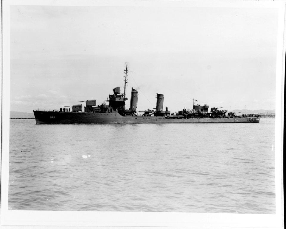 USS Dunlap (DD-384) - 19-N-30007
