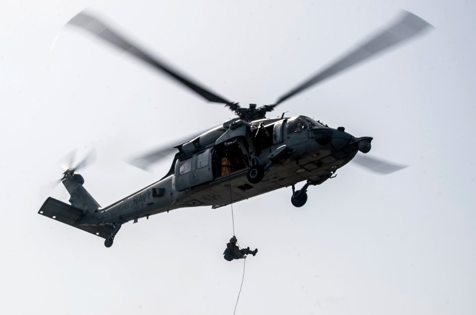 USS George H.W. Bush operations 140927-N-MU440-058