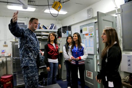 USS George Washington tour 130202-N-DP695-064
