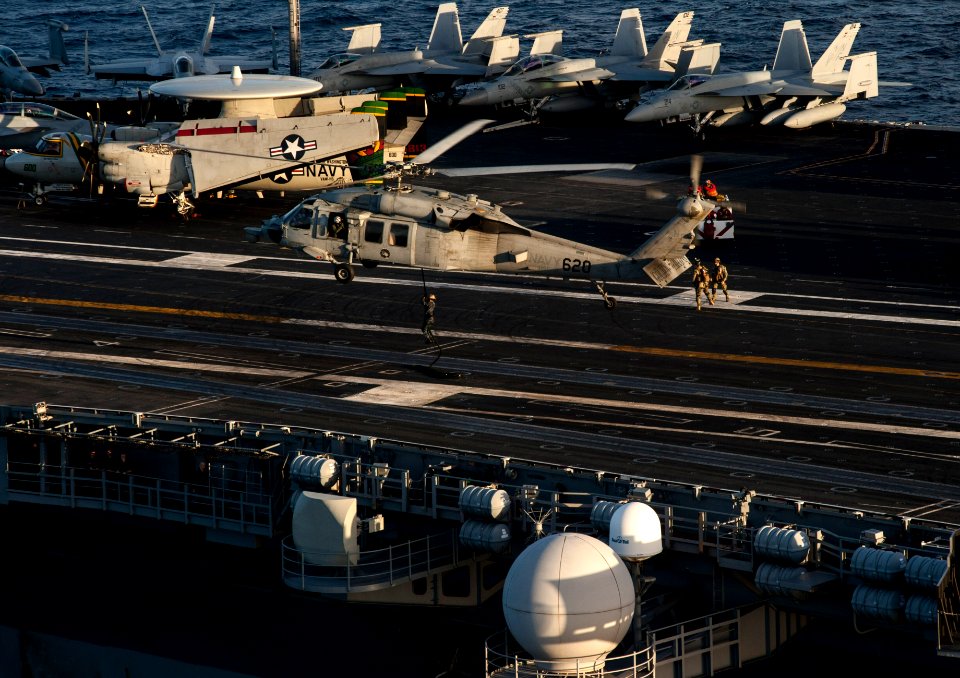 USS George Washington operates off Australian coast 130719-N-BD107-142