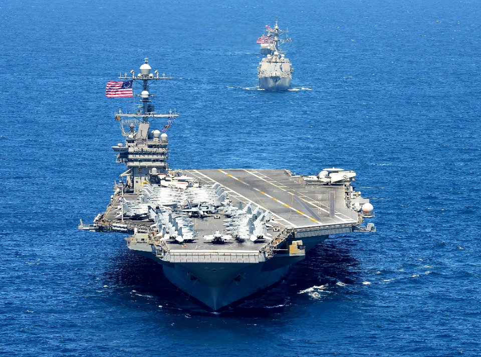 USS George Washington participates in UNITAS. (22369160291)