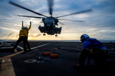 USS Germantown operations 141031-N-XM324-160 photo