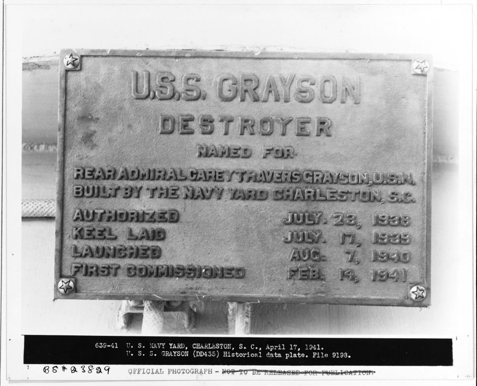 USS Grayson (DD-435) - 19-N-23829