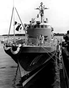 USS Green Bay (PG-101) in Sturgeon Bay in June 1969
