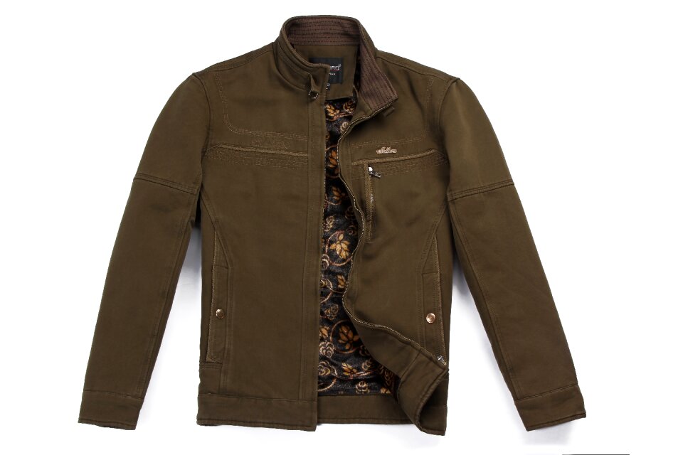 Jacket khaki positive