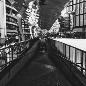 Street sidewalk park photo