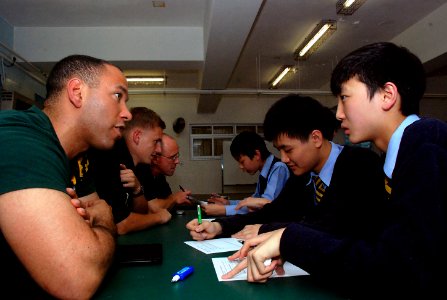 USS Green Bay performs community service in Hong Kong 130418-N-BB534-209
