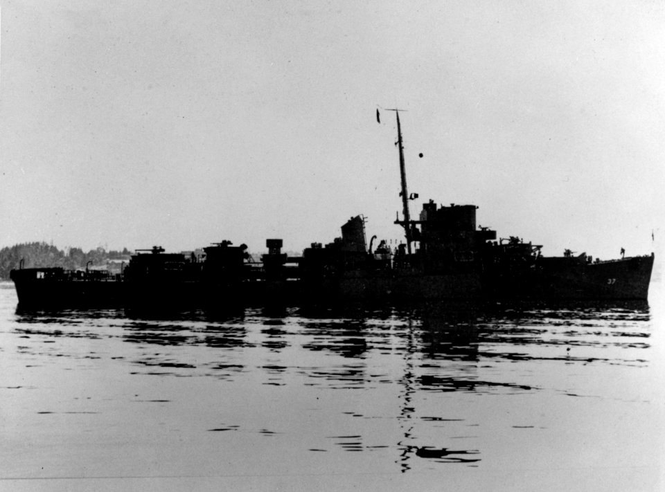 USS Greiner (DE-37), circa in 1944 (NH 79822)
