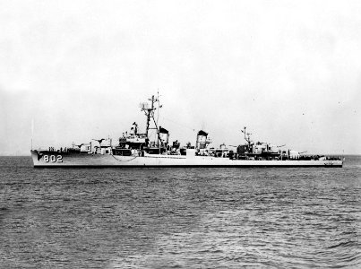 USS Gregory (DD-802) off the San Francisco Naval Shipyard on 30 June 1952 photo