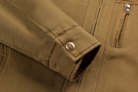 Jacket cuffs detail photo