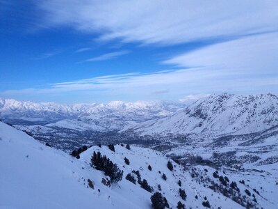 Mountain panoramic cold