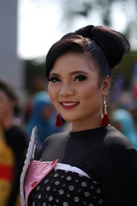 Woman wear asian