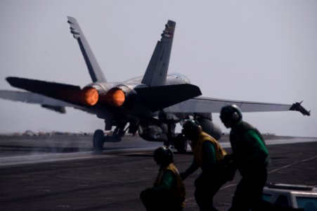 USS Harry S. Truman conducts flight operations. (10210343134)