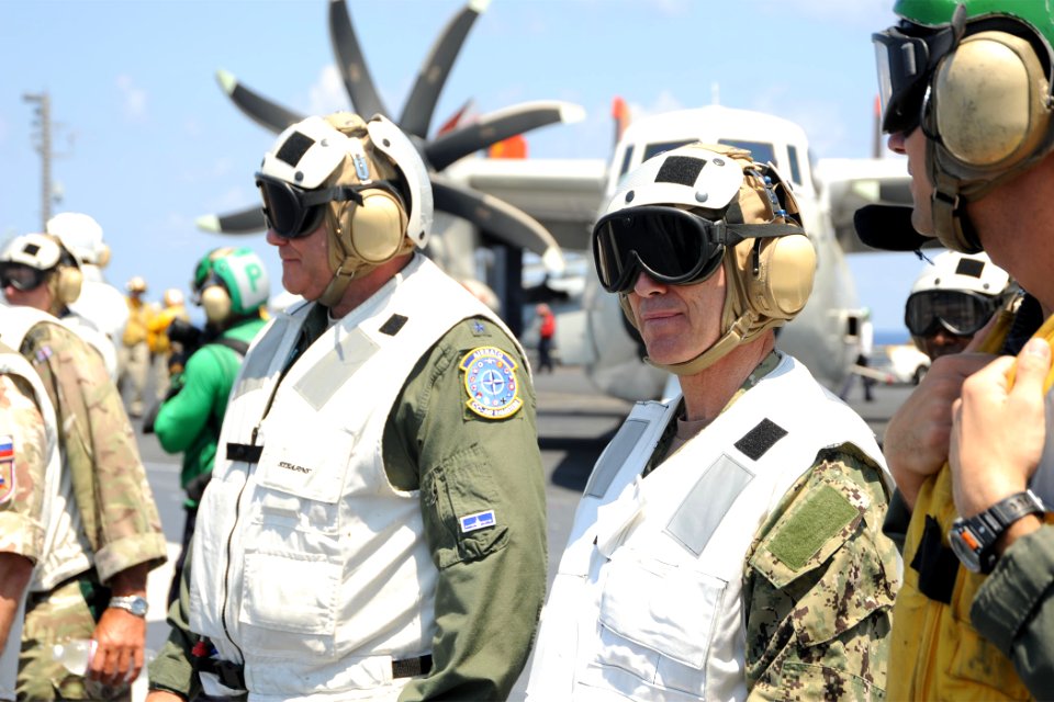 USS Harry S. Truman flight operations 130811-N-DV340-002