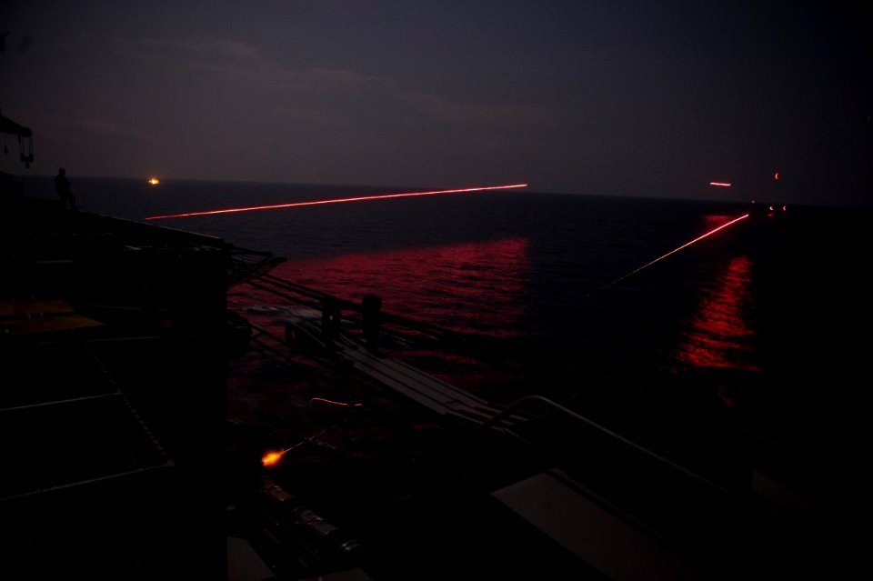 USS Harry S. Truman live-fire exercise 130127-N-PW661-016