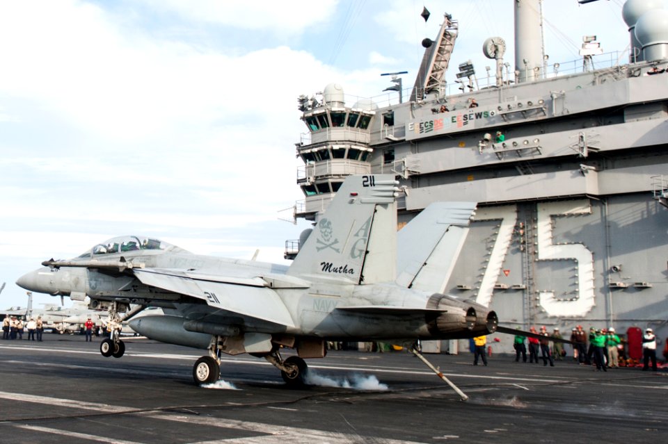 USS Harry S. Truman conducts flight operations. (19271201656)
