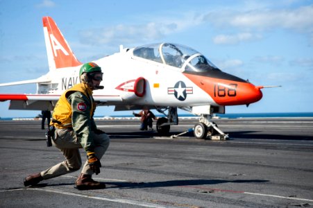 USS Harry S. Truman trains pilots. (8552911502)