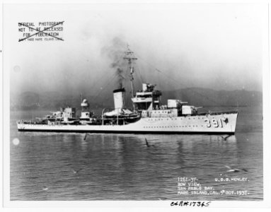 USS Henley (DD-391) - 19-N-17365