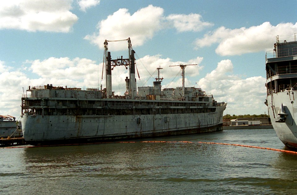USS Howard W. Gilmore (AS-16) in 1994