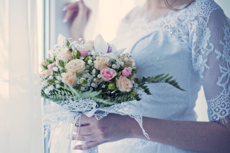 Wedding marriage bouquet