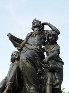 Johannes schilling a protected cultural monument statue group statue