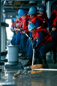 USS Hue City takes on stores. (8530710637)