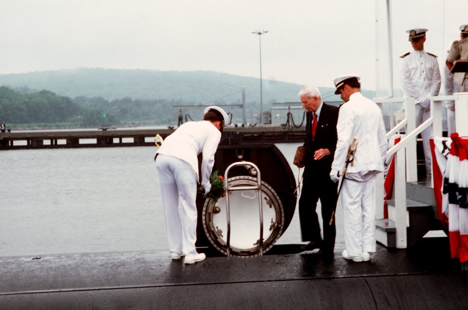 USS Hyman G Rickover Commissioning Tour