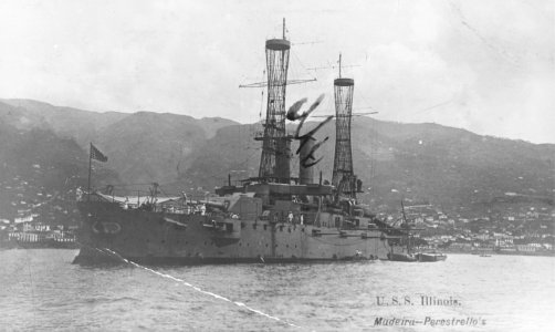 USS Illinois - NH 94936