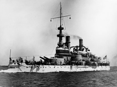 USS Indiana (BB-1) - NH 73975